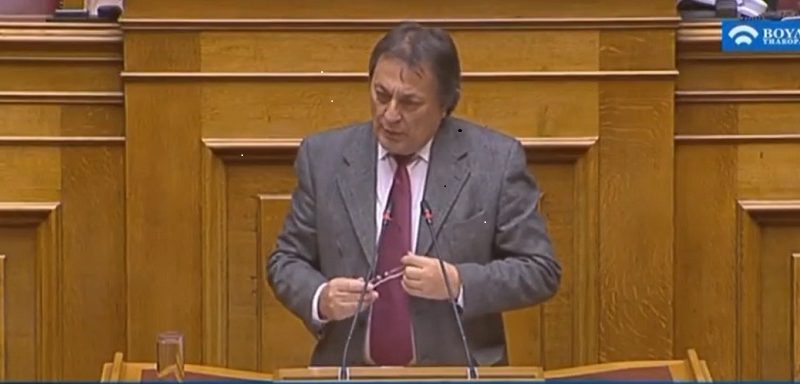 Ομιλία Αλέκου Αυλωνίτη στη Βουλή για πρόταση δυσπιστίας