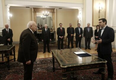 Σαν σήμερα το 2015 ορκίζεται Πρωθυπουργός ο Αλέξης Τσίπρας