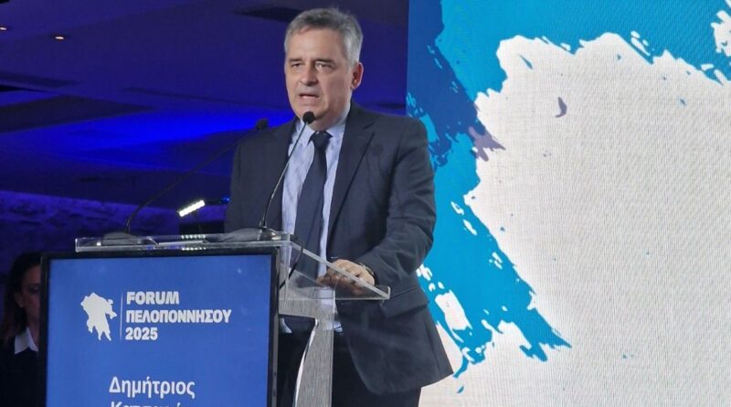 Στο FORUM Πελοποννήσου ο Γενικός Γραμματέας της Αποκεντρωμένης Διοίκησης