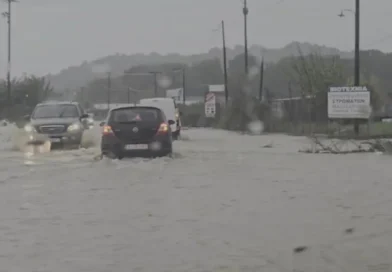 Κακοκαιρία στην Ηγουμενίτσα: Πλημμύρισαν δρόμοι, φούσκωσαν ποτάμια, ξεχείλισαν φρεάτια