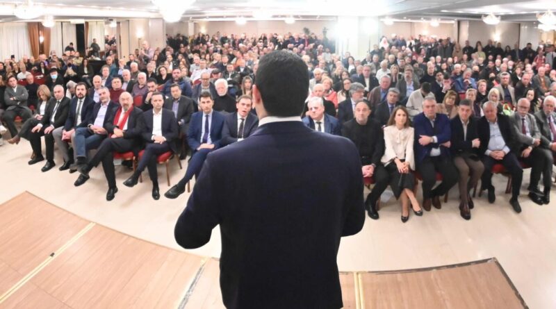 Μήνυμα ενότητας, επιστροφής και νίκης του ΠΑΣΟΚ από τον Μιχάλη Κατρίνη