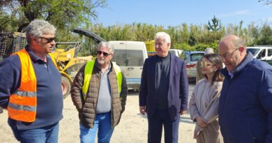 Επιθεώρηση Περιφερειάρχη Γιάννη Τρεπεκλή στα έργα του οδικού άξονα Βρυώνη – Μωραίτικα