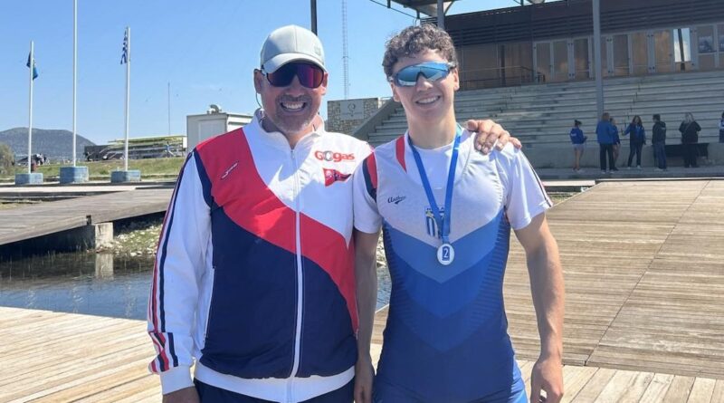 Πανελλήνιο και Σχολικό Πρωτάθλημα για τους κωπηλάτες του ΝΑΟΚ: Ασημένιο μετάλλιο για τον Δημήτρη Τσαλαβούτα στο Σχολικό