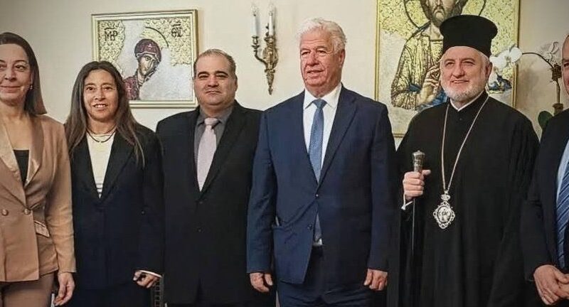 Συνάντηση του Περιφερειάρχη Γιάννη Τρεπεκλή με τον Σεβασμιώτατο Αρχιεπίσκοπο Αμερικής