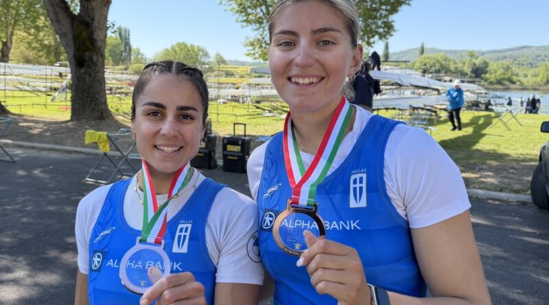 Εννέα μετάλλια για τα Ελληνικά κουπιά. Χάλκινο η Έλενα Διαβάτη