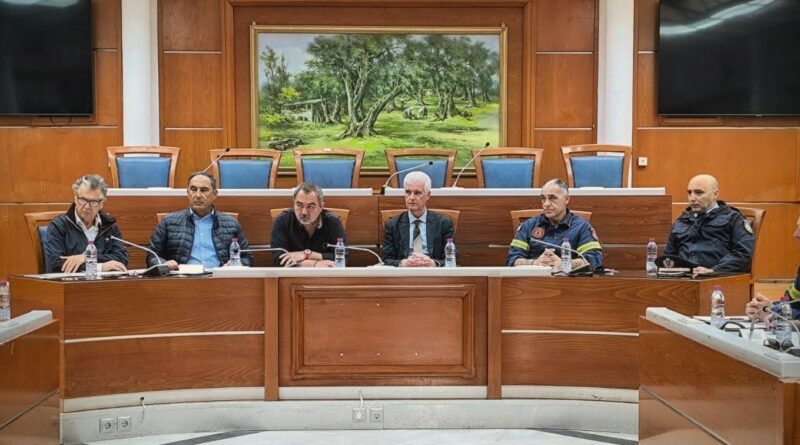 Συνεδρίασε το Περιφερειακό Συντονιστικό Όργανο Πολιτικής Προστασίας (ΠΕΣΟΠΠ) της Π.Ε. Κέρκυρας ενόψει αντιπυρικής περιόδου