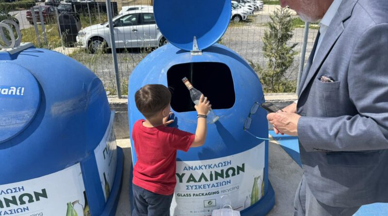    Εβδομάδα εκπαιδευτικών επισκέψεων Νηπιαγωγείων  στο Πράσινο Σημείο του Δήμου