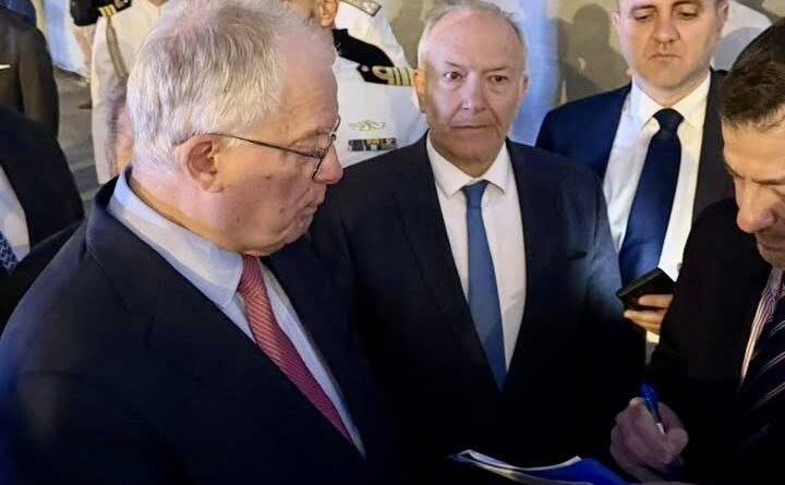 Ο Στέφανος Γκίκας για την τελετή παράδοσης του υποβρυχίου «ΠΡΩΤΕΥΣ» S113 ως πλωτού μουσείου