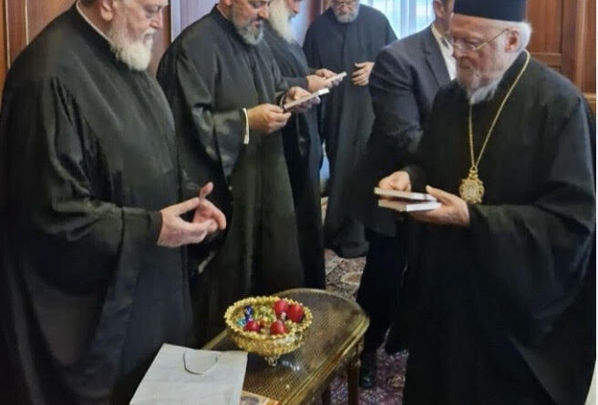 Επίσκεψη του Διοικητικού Συμβουλίου του Ι.Σ.Κ.Ε. στο Οικουμενικό Πατριαρχείο
