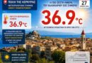 MeteoCorfu: Πρώτο 37άρι του φετινού καλοκαιριού στην Κέρκυρα – Πώς θα εξελιχθεί η ζέστη το επόμενο τετραήμερο