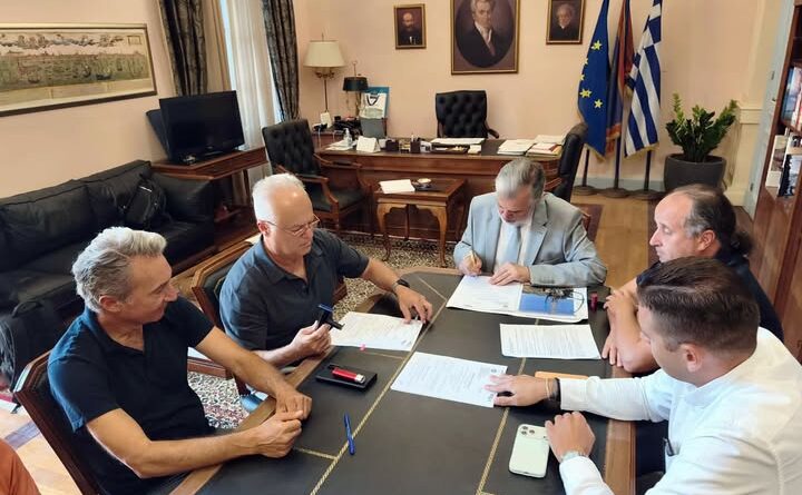 Υπεγράφη η σύμβαση για το νέο Σχολικό Κέντρο Γουβιών – Κοντοκαλίου – Ξεκινά άμεσα η κατασκευή