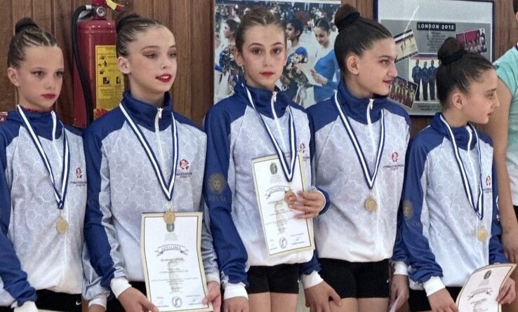 Λάμψη μεταλλίων για τον Γυμναστικό Όμιλο Κέρκυρας – Χρυσό και δύο ασημένια στον Περιφερειακό αγώνα Ensemble