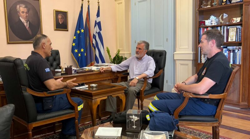 Η πυρασφάλεια σε Παλιά Πόλη και Άλσος Φυλακών  στο επίκεντρο συνάντησης Δημάρχου και Π.Υ.   
