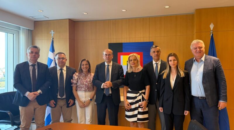 Συνάντηση του Γενικού Γραμματέα της Αποκεντρωμένης Διοίκησης Πελοποννήσου, Δυτικής Ελλάδας και Ιονίου με τον Αντιπρόεδρο της Κυβέρνησης