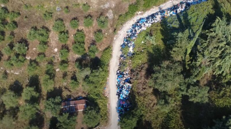 Αποκαρδιωτική η εικόνα με τα απορρίμματα στη Νότια Κέρκυρα
