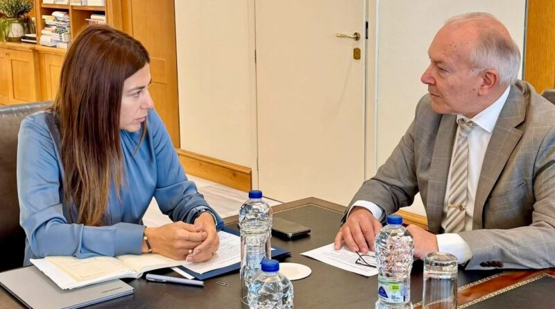 Στην Κέρκυρα την Πέμπτη 16 Ιουλίου η Υπουργός Παιδείας Σοφία Ζαχαράκη.  Επαφές με φορείς και εγκαίνια σημαντικών έργων