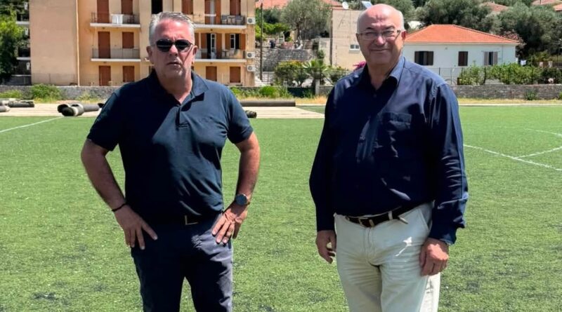 Ξεκίνησαν οι εργασίες επισκευής του Δημοτικού Γηπέδου Ιθάκης