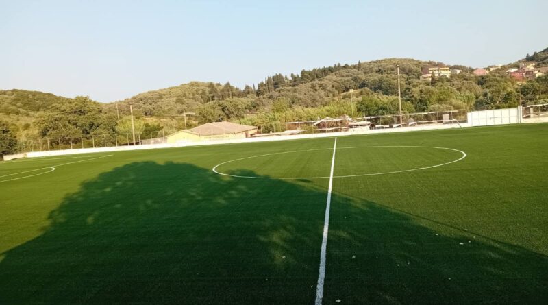 Παραδόθηκε προς χρήση το νέο γήπεδο του Αγίου Ματθαίου με συνθετικό χλοοτάπητα 6ης γενιάς