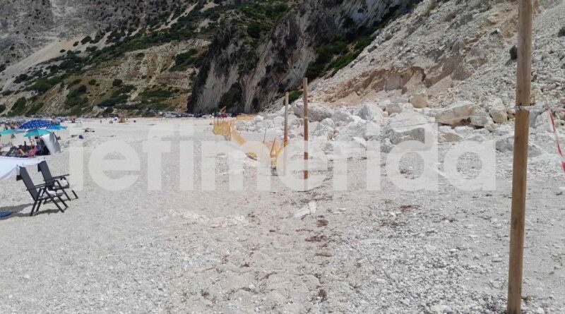 Μύρτος: Η κατολίσθηση που σήμανε συναγερμό -Ανησυχία για τον «άγνωστο» βράχο και νέα μέτρα ασφαλείας. Τι λέει ο Σωτήρης Κουρής