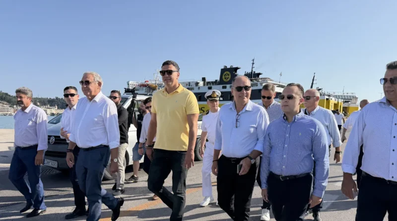 Κικίλιας από Ζάκυνθο: Στο νησί υλοποιούνται ξανά λιμενικά έργα για πρώτη φορά μετά το 1999