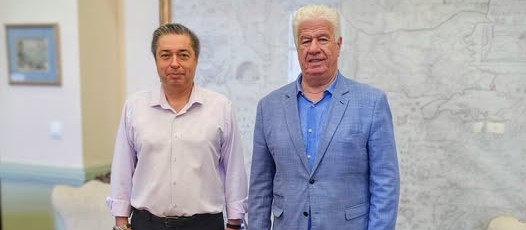 Στο επίκεντρο τα έργα υποδομής της Ζακύνθου. Συνάντηση Τρεπεκλή με τον Δήμαρχο Γιώργο Στασινόπουλο