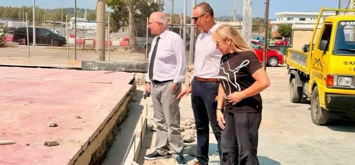 ΕΑΚΚ: Ξεκινούν έργα αναβάθμισης άνω των 2,2 εκατ. ευρώ. Αυτοψία Γκίκα στις αθλητικές εγκαταστάσεις