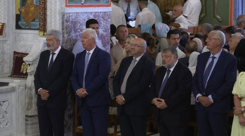 Με λαμπρότητα και κατάνυξη ο εορτασμός του Αγίου Γερασίμου στα Ομαλά Κεφαλληνίας.