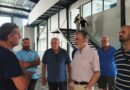 Στην τελική ευθεία το νέο Κλειστό Προπονητήριο στις Αλυκές – Αυτοψία του Δημάρχου και του Κ.Γ.Σ.