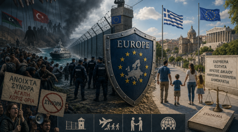 Η Αυταπάτη των Ανοιχτών Συνόρων και η Υπεράσπιση του Ευρωπαϊκού Τρόπου Ζωής Γράφει ο Κώστας Χ. Βασιλάκης