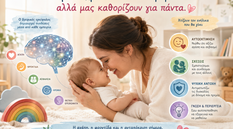 Δεν θυμόμαστε τα πρώτα μας χρόνια — κι όμως καθορίζουν τα πάντα Του Σπύρου Άνδρεϊτς