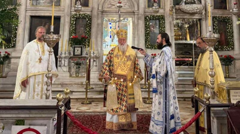Κερκύρας: «Η κατάσταση της εποχής μας ομοιάζει με αυτήν του Νώε»