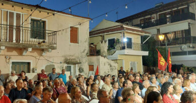Μαζική εκδήλωση της ΤΕ Κέρκυρας του ΚΚΕ για τους Λευκιμμιώτες μαχητές του ΔΣΕ – Ν. Σοφιανός: Η γνώση της Ιστορίας κινητοποιεί με τόλμη στο σήμερα