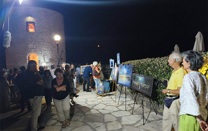 Κέρκυρα: Τέχνη κάτω από το φως της Πανσελήνου στον Ανεμόμυλο