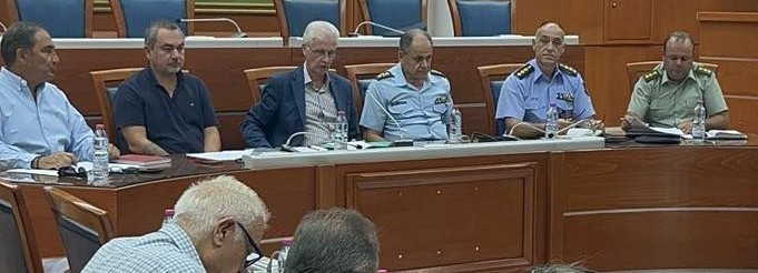 Συνεδρίασε το Περιφερειακό Επιχειρησιακό Συντονιστικό Όργανο  Πολιτικής Προστασίας (Π.Ε.Σ.Ο.Π.Π.) για την αντιμετώπιση  πλημμυρικών φαινομένων ενόψει της χειμερινής περιόδου