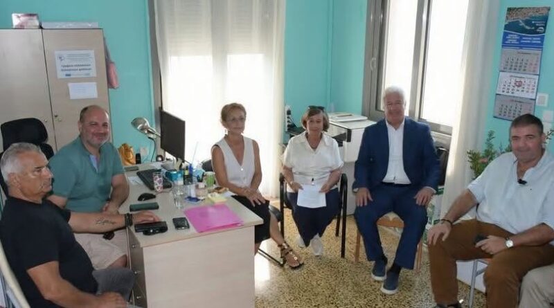Στις εγκαταστάσεις της Ένωσης ΑμεΑ «Υπερίων» στον Λογγό βρέθηκε ο Περιφερειάρχης Ιονίων Νήσων, Γιάννης Τρεπεκλής