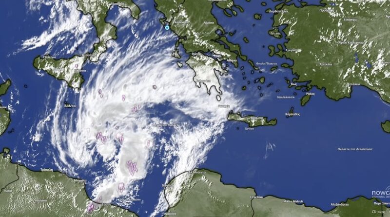 MeteoCorfu | Βαρομετρικό χαμηλό στη Σύρτη – Ποιοι θα επηρεαστούν την Τρίτη 15/9;