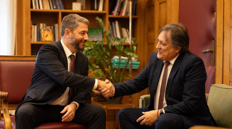 Ο Αλέκος Αυλωνίτης για την συνάντηση με τον Νίκο Ανδρουλάκη