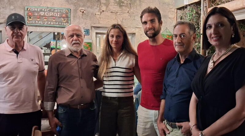 Ο Δήμος Βόρειας Κέρκυρας υποδέχθηκε τον Ολυμπιονίκη Στέφανο Ντούσκο