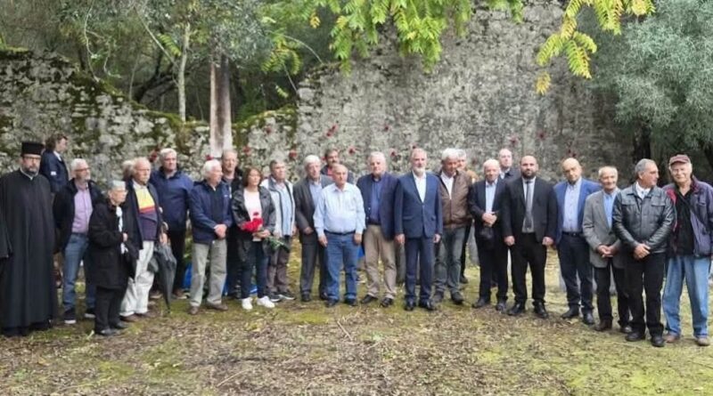Εκδηλώσεις μνήμης στο Λαζαρέτο για τους Αγωνιστές της Εθνικής Αντίστασης και του Δημοκρατικού Στρατού