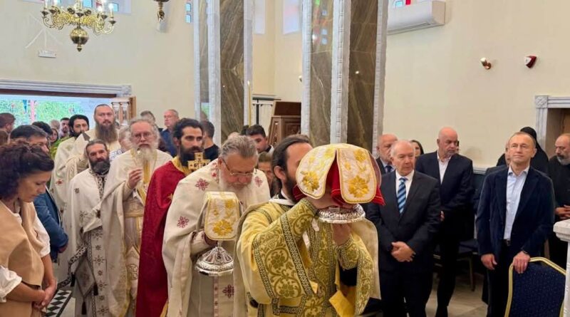 Στέφανος Γκίκας: Εγκαινιάστηκε ο Ιερός Ναός Αγίων Δημητρίου και Νέστορος στις παιδικές κατασκηνώσεις της Ιεράς Μητροπόλεως στην Κασσιώπη