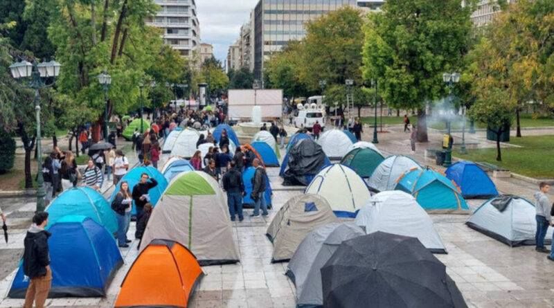 Το Πράσινο Κίνημα δίπλα στους μαθητές και τους φοιτητές – Δικαίωμα σε αξιοπρεπή στέγαση, δωρεάν σπουδές και σύγχρονα σχολεία